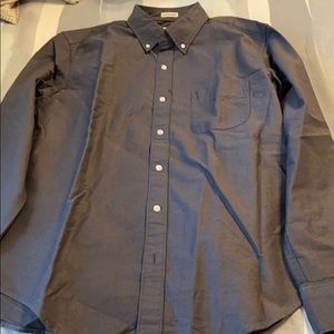 J. Crew men’s long sleeve button up shirt.